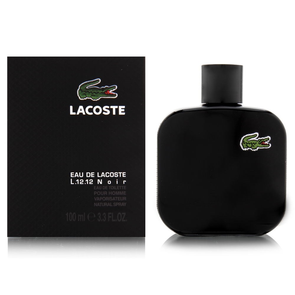 Сеть магазинов косметики и парфюмерии Калина. - LACOSTE L.12.12 Noir men  100ml edt