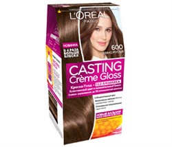 Л`Ореаль Краска для волос Кастинг 600 темный русый - фото 12998