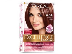Л`Ореаль Краска для волос Эксэланс 4.54 - фото 16648