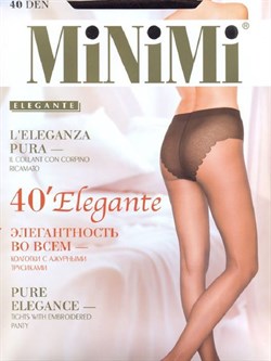MiNiMi Колготки Elegante 40 (ажурн.трусики) DAINO 3 - фото 19837