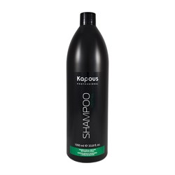 Kapous Шампунь для всех типов волос с ароматом ментола "SHAMPOO menthol" 1000 мл - фото 23158