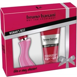 BRUNO BANANI WOMAN'S BEST набор (20 ml edt+лосьон 50 ml) - фото 30209