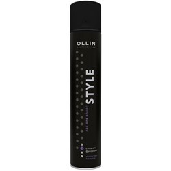 OLLIN STYLE Лак для волос ультрасильной фиксации 500мл - фото 30726