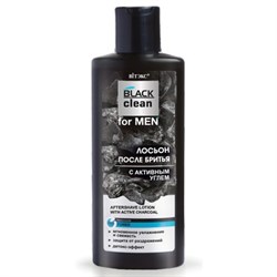 BITЭКС MEN BLACK CLEAN Лосьон после бритья 150 мл - фото 43513