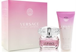 VERSACE BRIGHT CRYSTAL lady  набор (30edt+лосьон 50) - фото 49054