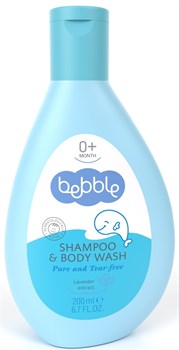BULGARIA BEBBLE Шампунь для волос и тела Shampoo&Body 200мл - фото 51329