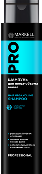 MARKELL Professional Шампунь для волос МЕGА-ОБЪЕМ 400 мл - фото 56084