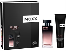 MEXX BLACK lady набор (30ml edt-гель д/д50) - фото 56349