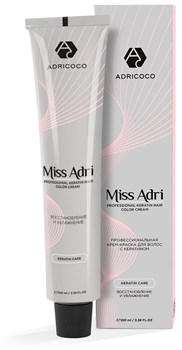Miss Adri Крем-краска д/волос 1.00 Интенсивный черный 100мл - фото 58333