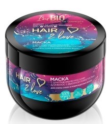 Eveline HAIR 2 LOVE Маска для волос с ВЫСОКОЙ пористостью д/сухих 300 мл - фото 59659