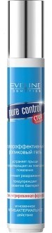 Eveline Pure Control Суперффективный роликовый гель против прыщей и послеугревых изменений 15 мл - фото 59735