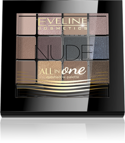 Eveline Тени для век Professional Palette №01 NUDE (12шт) - фото 60475