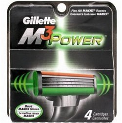 GT кассеты Mach 3 Power 4шт - фото 61315