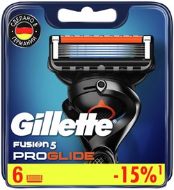 GT кассеты Fusion  PROGLIDE\6шт - фото 61326