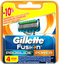 GT кассеты Fusion PROGLIDE Power \4шт - фото 61329