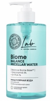 LAB Biome Balance Мицеллярная вода д/жирной, комбинир кожи 450 мл - фото 62876