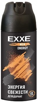 EXXE MEN Дезодорант спрей ENERGY 150 мл - фото 63769