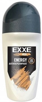 EXXE MEN Дезодорант ролик ENERGY 50 мл - фото 63773