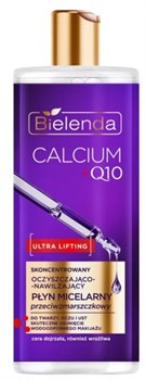 BIELENDA Calcium + Q10 Концентрированная увлажняющая мицеллярная вода против морщин 500мл - фото 64365