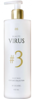 ESCA`BEL BEAUTY VIRUS Гель для душа №3 Древесно-Водный аромат 400 мл 8680407134953 - фото 66131