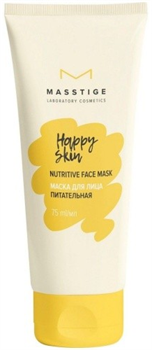 MASSTIGE HAPPY SKIN Маска для лица Питательная 75мл 4810371000174 - фото 66619