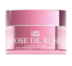 LIBREDERM ROSE DE ROSE Крем для лица ДНЕВНОЙ Возрождающий 50 мл 4620002189099 - фото 66736