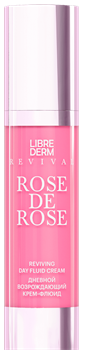 LIBREDERM ROSE DE ROSE Крем-Флюид для лица ДНЕВНОЙ Возрождающий 50 мл 4620002189303 - фото 66740