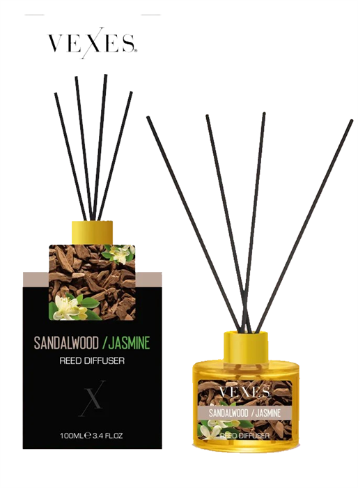 VEXES Диффузор "SANDALWOOD & JASMINE" 100 мл 8692229087294 - фото 67405