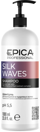 EPICA Шампунь Silk Waves для кудрявых волос 1000 мл 4630061623595 - фото 67538