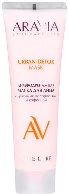 ARAVIA LABORATORIES Маска для лица Лимфодренажная Urban Detox, 100 мл 4680144956294 - фото 68432