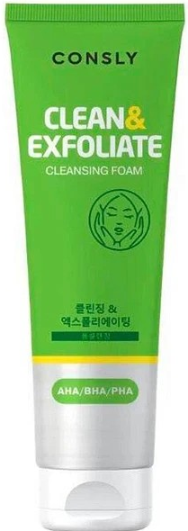 Consly Пенка д/умывания отшелушивающая «Clean&EXFOLIATE»,  120 мл 8809480772498 - фото 68667