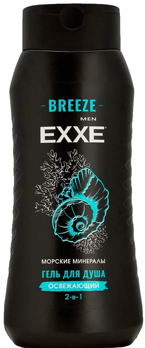 EXXE MEN Шампунь BREEZE Морские минералы 400 мл 4620739983496 - фото 68862