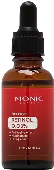 MONIC BEAUTY RETINOL Сыворотка для лица 30мл 5061010286940 - фото 69291