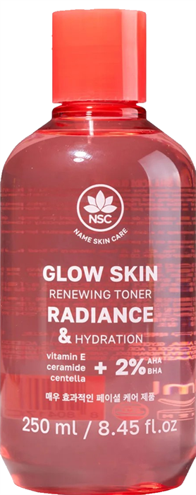 NSC Тонер для лица GLOW SKIN кислотами сияние кожи 250 мл 8804170433550 - фото 69350