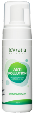 LEVRANA Пенка для умывания ANTI POLLUTION бетаин 150 мл 4610266844957 - фото 69360