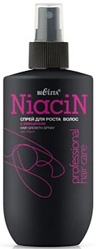 БЕЛИТА PRO CARE Спрей NIACIN для роста волос 240 мл 4810151037161 - фото 69413