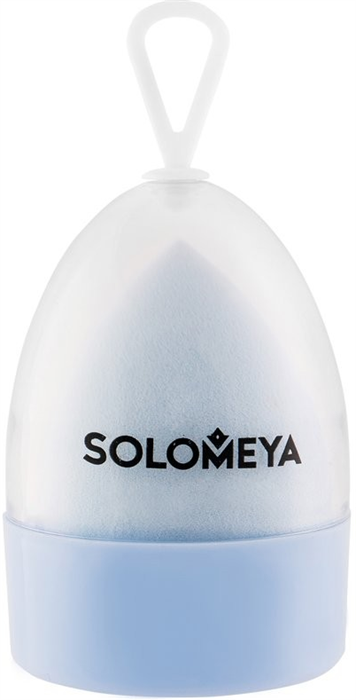 SOLOMEYA Спонж для макияжа Меняющий цвет BLUE-PINK 5060504725897 - фото 69578