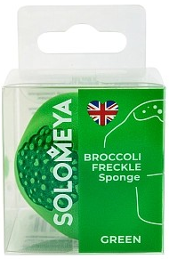 SOLOMEYA Спонж БРОККОЛИ для создания веснушек (кор) 5060504729185 - фото 69592