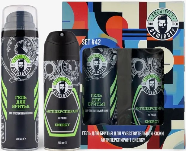 DEMIDOFF НАБОР №42 Гель д/бр.200+Дез-нт спрей 200 4690595073921