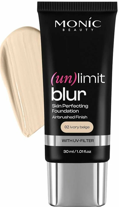MONIC BEAUTY Тональная основа Выравнивающая 02 IVORY BEIGE 5061010290374