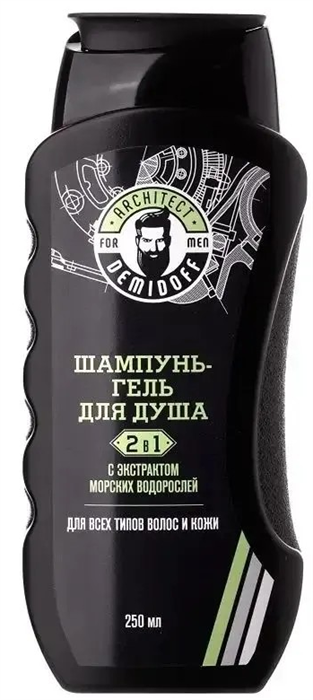 DEMIDOFF Шампунь - Гель для душа 2 в 1 ЛАЙМ 250 мл 4690595076908
