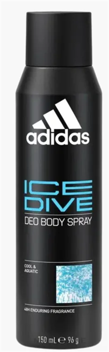 Coty Адидас Айс Дайв. Дезодорант спрей 150мл 3616303440787