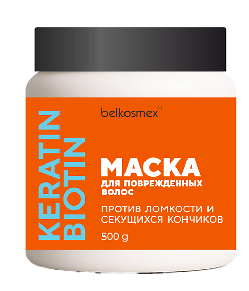 БК KERATIN BIOTIN Маска для поврежденных волос 500 мл 4810090014315