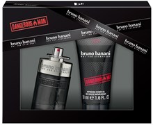 BRUNO BANANI DANGEROUS man набор(т.в.30мл+гель) BRUNO BANANI DANGEROUS man набор(т.в.30мл+гель)