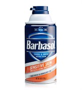 BARBASOL Крем-пена д/бритья SENSITIVE SKIN 283 мл BARBASOL Крем-пена д/бритья SENSITIVE SKIN 283 мл