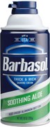 BARBASOL Крем-пена д/бритья SOOTHING ALOE смягч.283 мл BARBASOL Крем-пена д/бритья SOOTHING ALOE смягч.283 мл