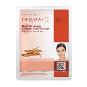 DERMAL Маска для лица 003 ЖЕНЬШЕНЬ и КОЛЛАГЕН 23 гр DERMAL Маска для лица 003 ЖЕНЬШЕНЬ и КОЛЛАГЕН 23 гр