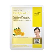 DERMAL Маска для лица 027 РАСТ.ПЛАЦЕНТА и КОЛЛАГЕН 23 гр DERMAL Маска для лица 027 РАСТ.ПЛАЦЕНТА и КОЛЛАГЕН 23 гр