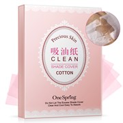 ONE SPRING Салфетки влажные Матирующие ХЛОПОК 100шт ONE SPRING Салфетки влажные Матирующие ХЛОПОК 100шт