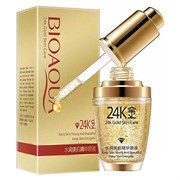 BIOAQUA Эссенция для лица 24K GOLD с частицами золота 30мл BIOAQUA Эссенция для лица 24K GOLD с частицами золота 30мл